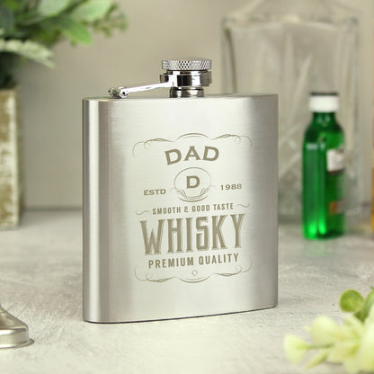 Personalised Whisky Hip Flask - image 6