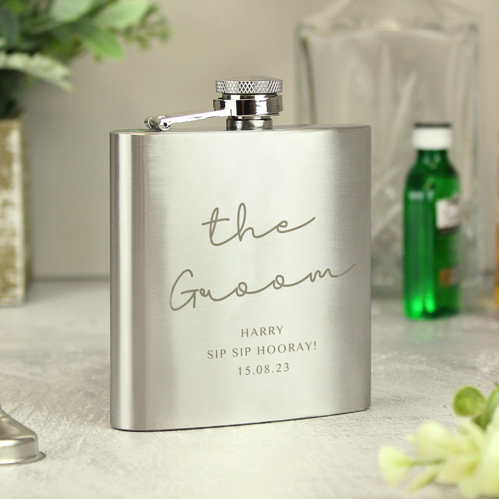 Personalised Any Message Hip Flask - image 10