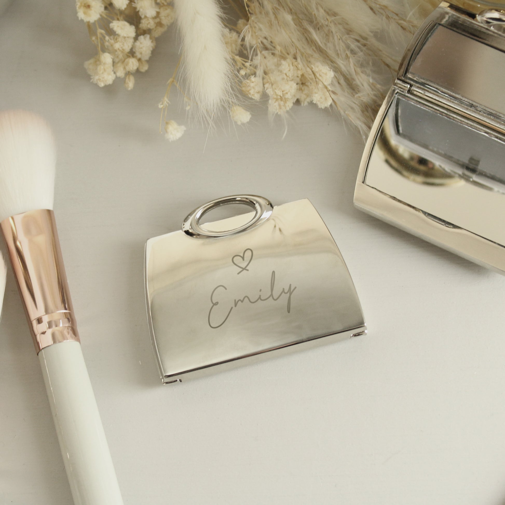 Personalised Name Handbag Compact Mirror - image 3