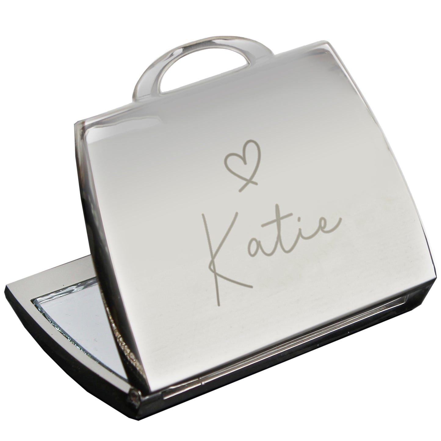 Personalised Name Handbag Compact Mirror - image 4