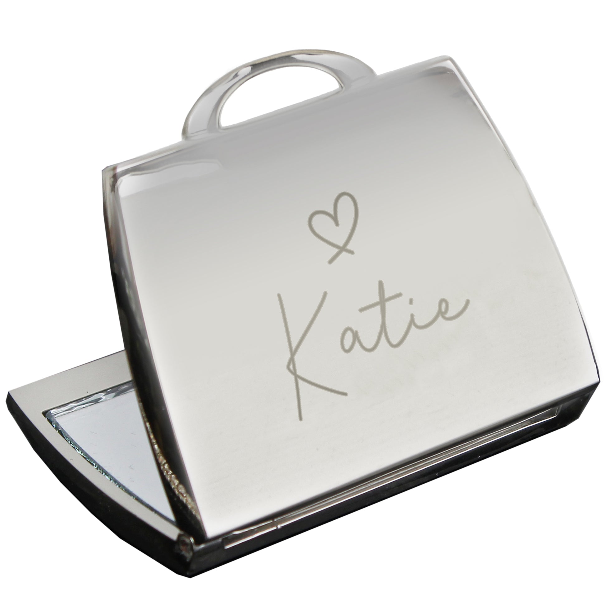 Personalised Name Handbag Compact Mirror - image 4