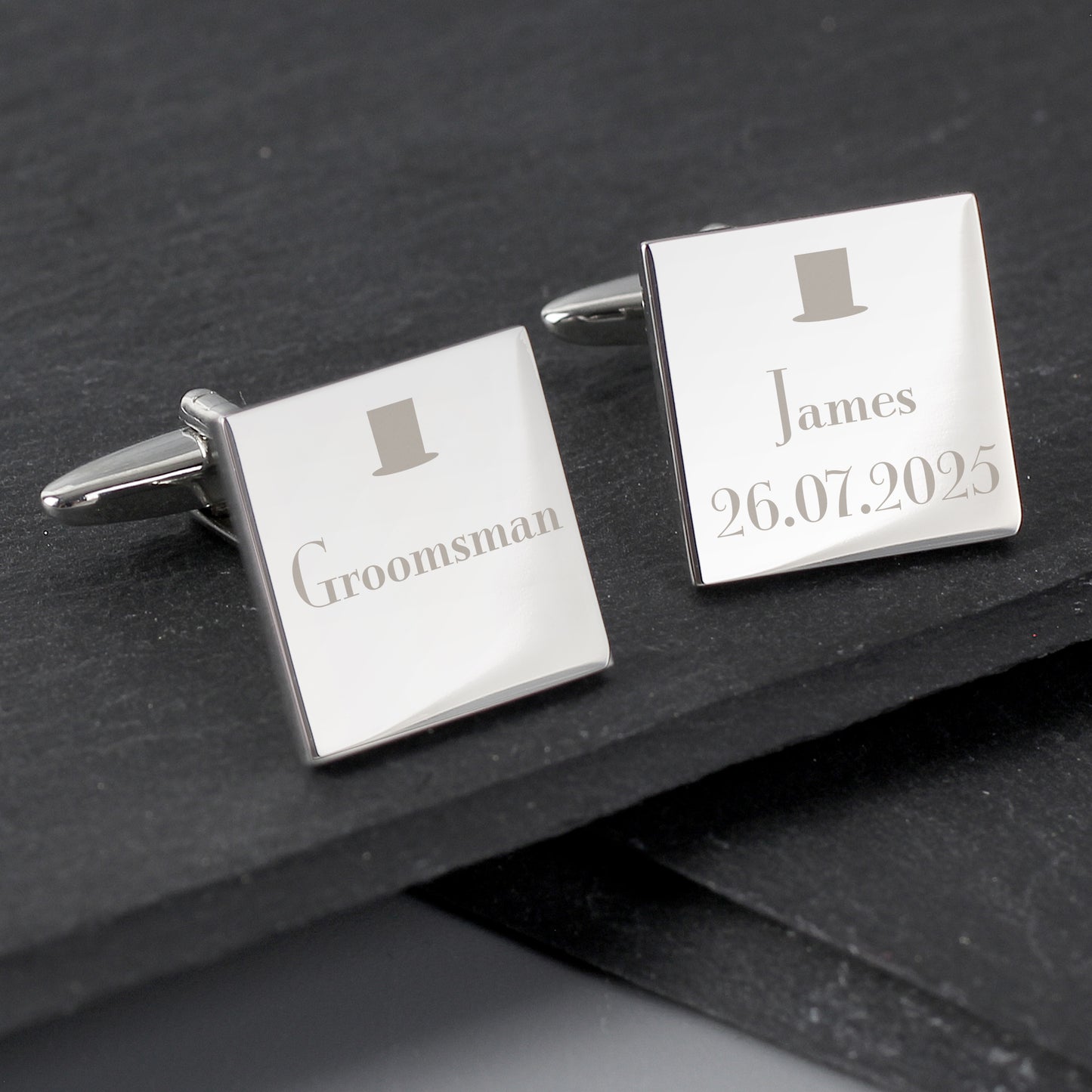 Personalised Groomsman Cufflinks from Heartfelt Gifts