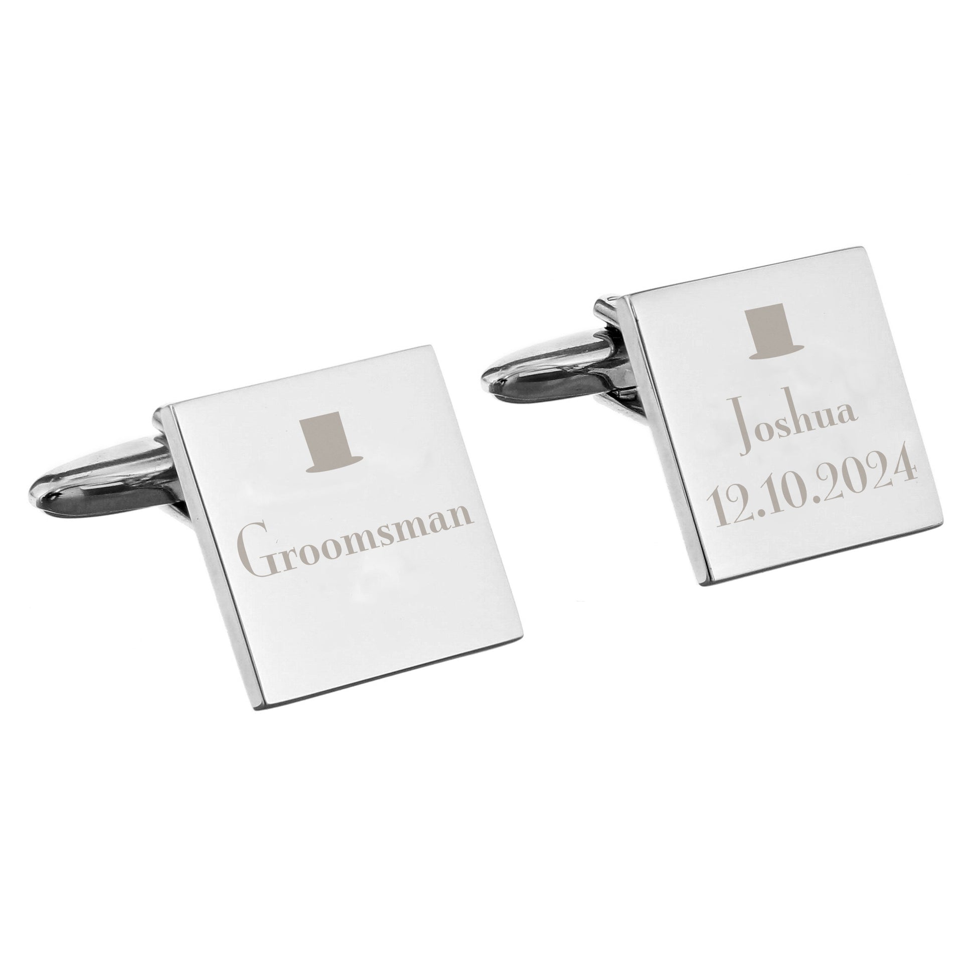 Personalised Groomsman Cufflinks - image 5