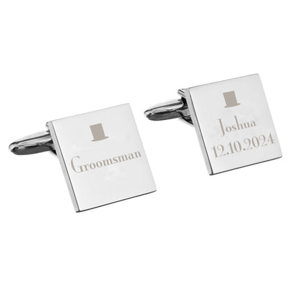 Personalised Groomsman Cufflinks - image 5