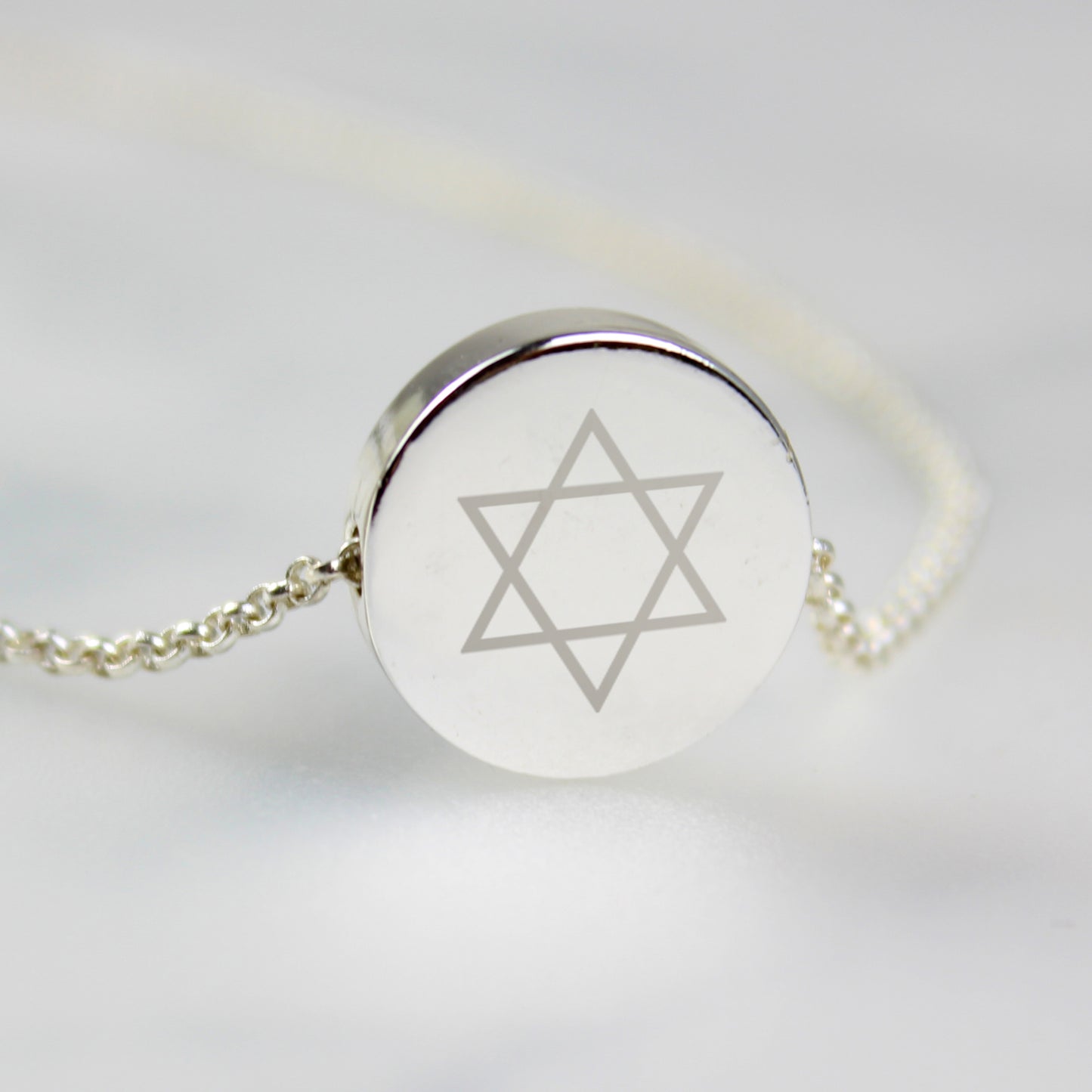Personalised Bat Mitzvah Sentiment Silver Tone Necklace and Box - image 3