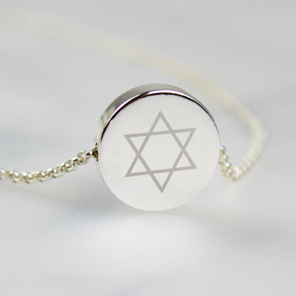 Personalised Bat Mitzvah Sentiment Silver Tone Necklace and Box - image 3