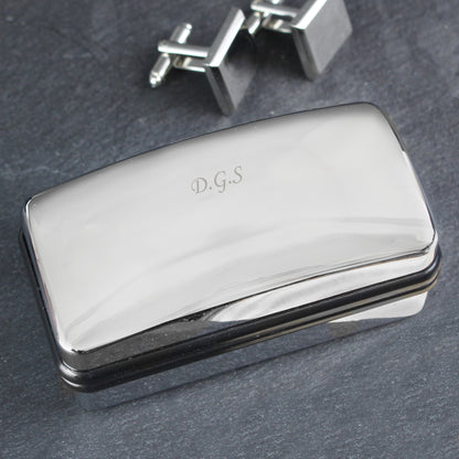 Personalised Engraved Cufflink Box - image 3