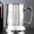 Personalised Stainless Steel Tankard from Heartfelt Gifts