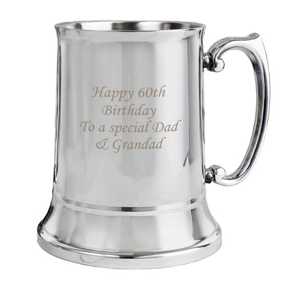 Personalised Stainless Steel Tankard - image 4