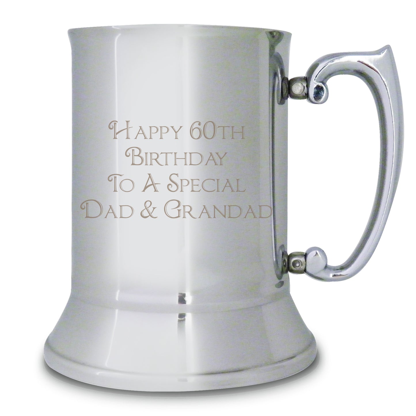 Personalised Bold Message Stainless Steel Tankard - image 2