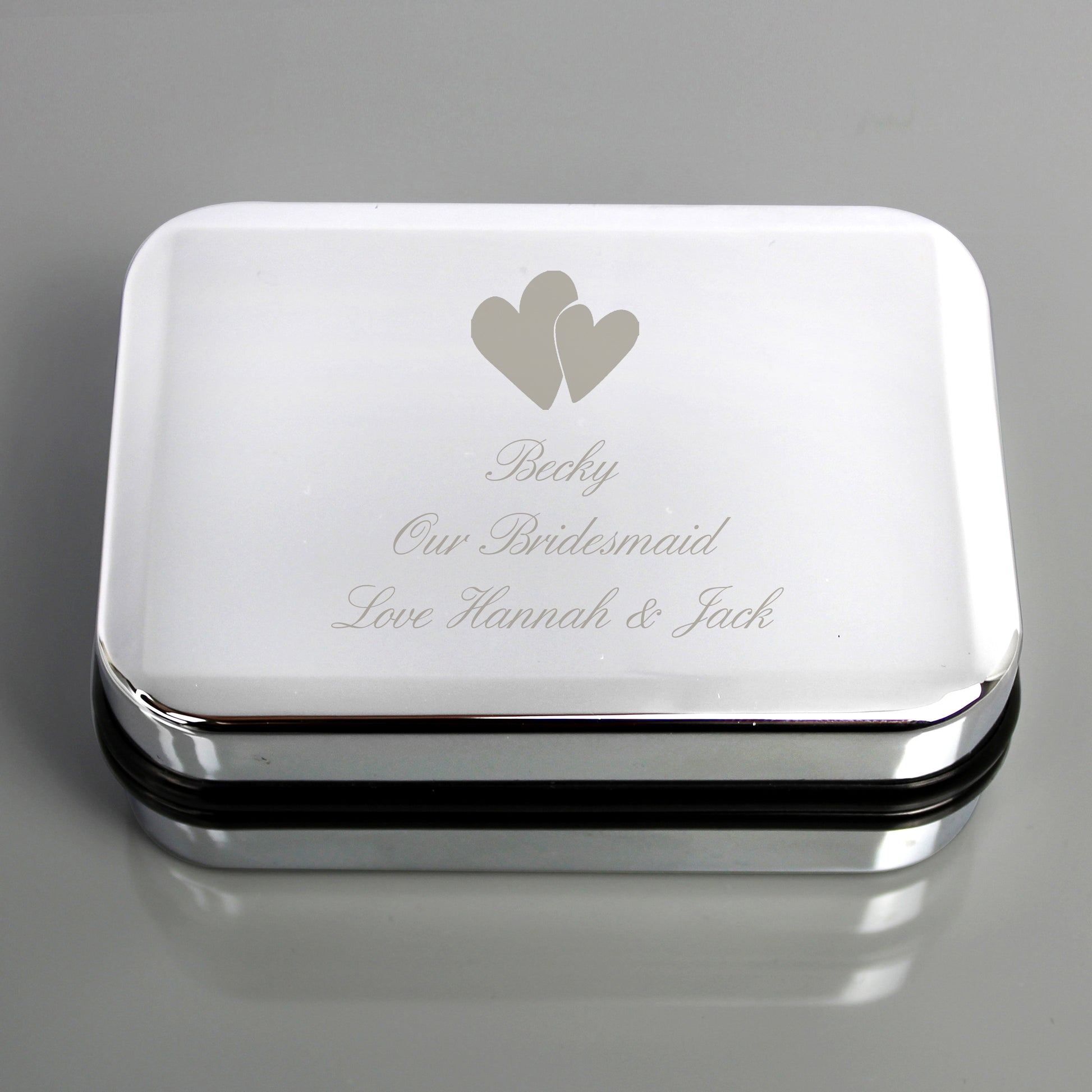 Personalised Heart Motif Necklace Gift Box from Heartfelt Gifts