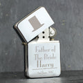 Personalised Decorative Wedding Father of the Bride Lighter from Heartfelt Gifts