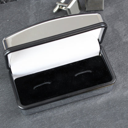 Personalised Decorative Wedding Groom Cufflink Box - image 2