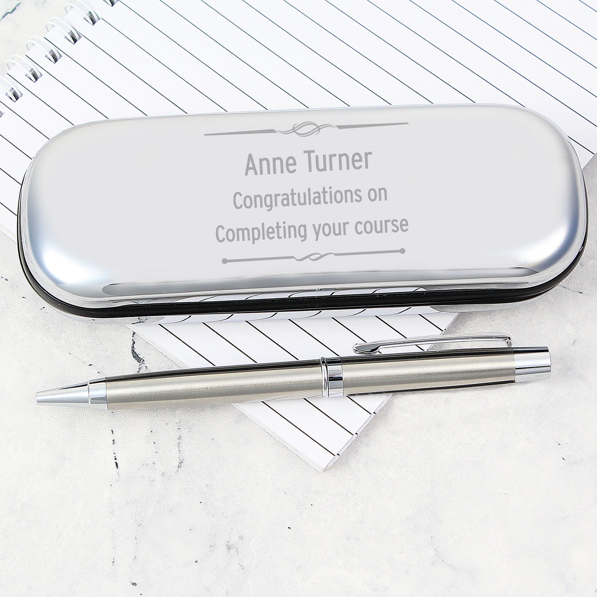 Personalised Scroll Pen and Box Set - image 3