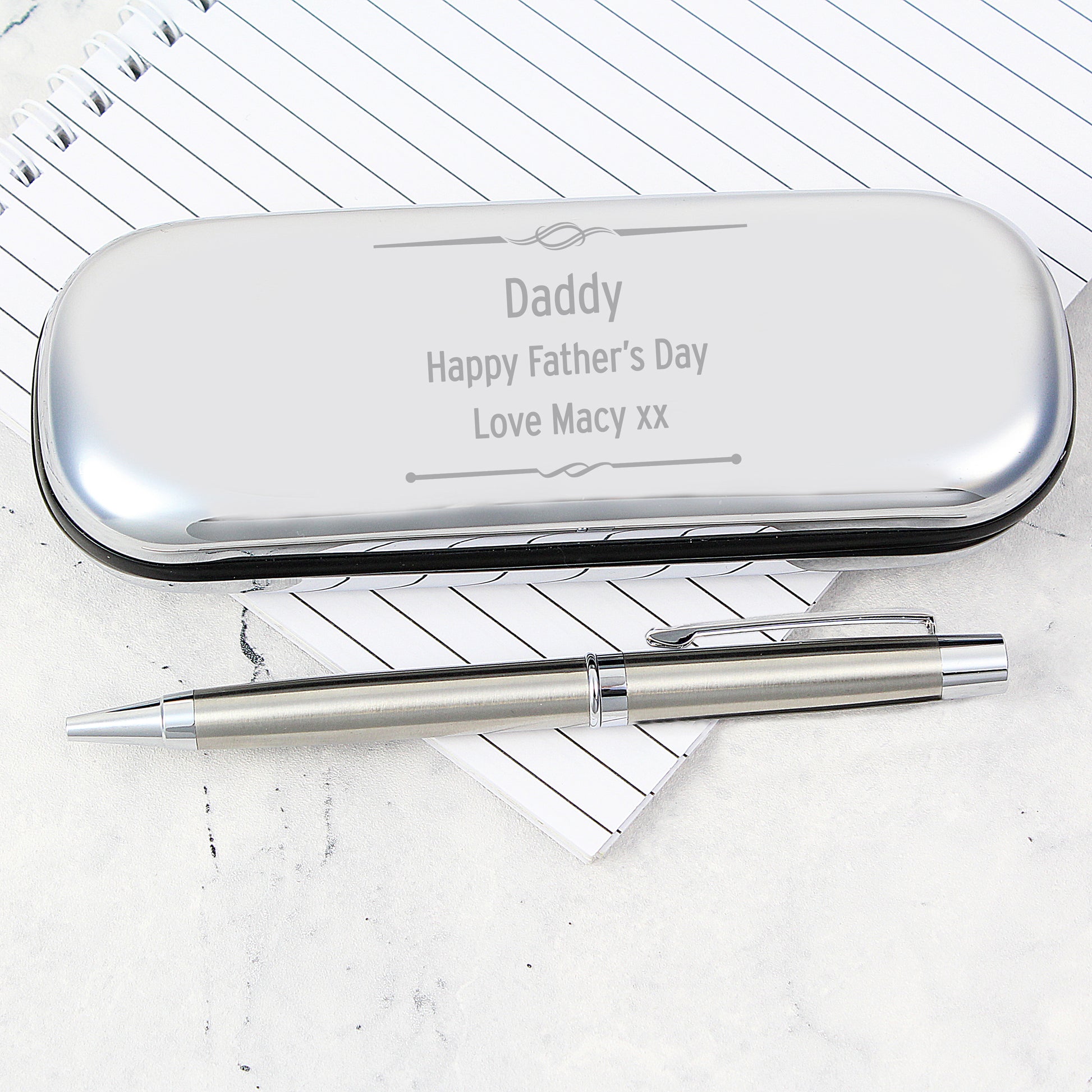 Personalised Scroll Pen and Box Set - image 4