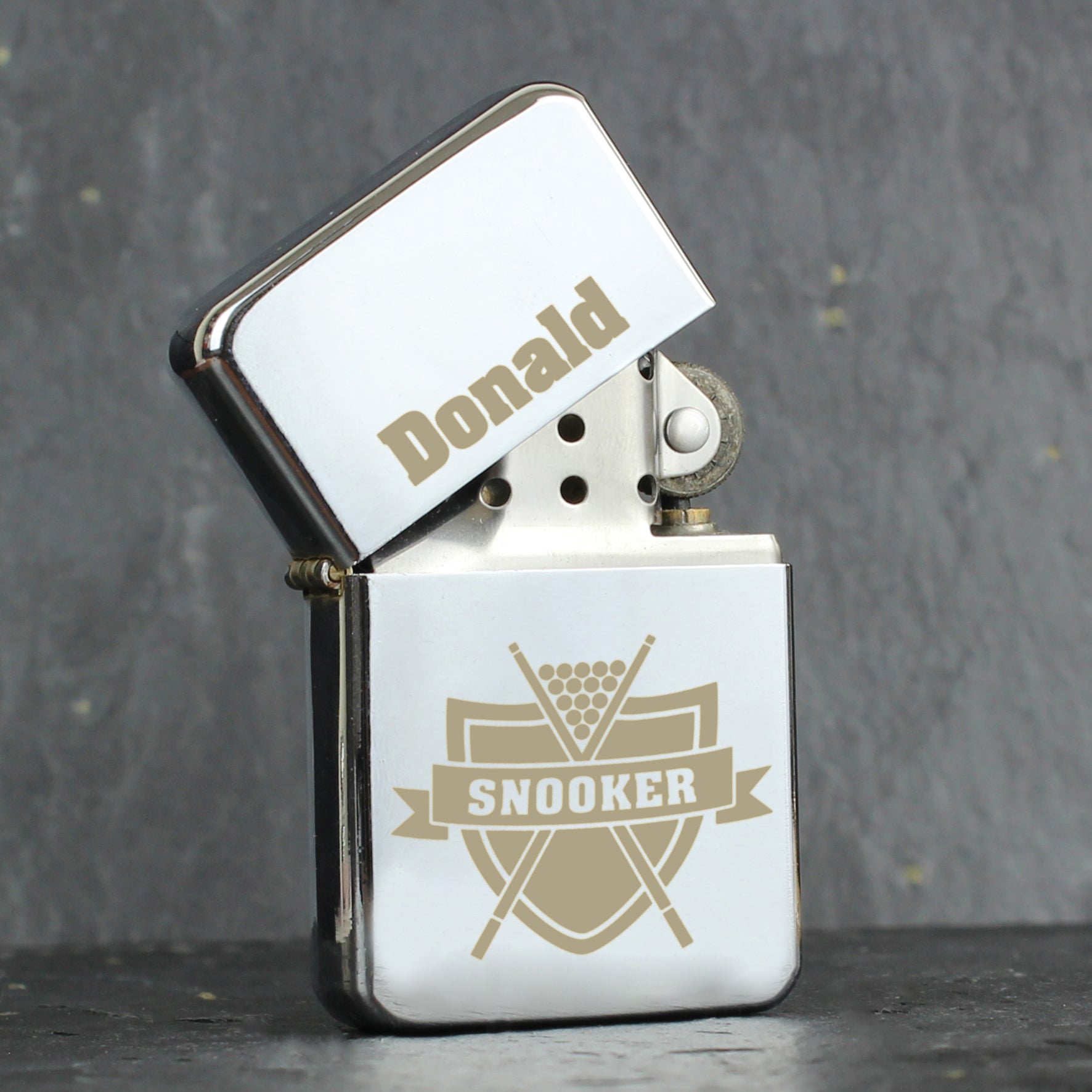 Personalised Snooker Lighter from Heartfelt Gifts