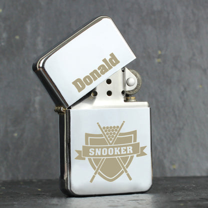 Personalised Snooker Lighter from Heartfelt Gifts