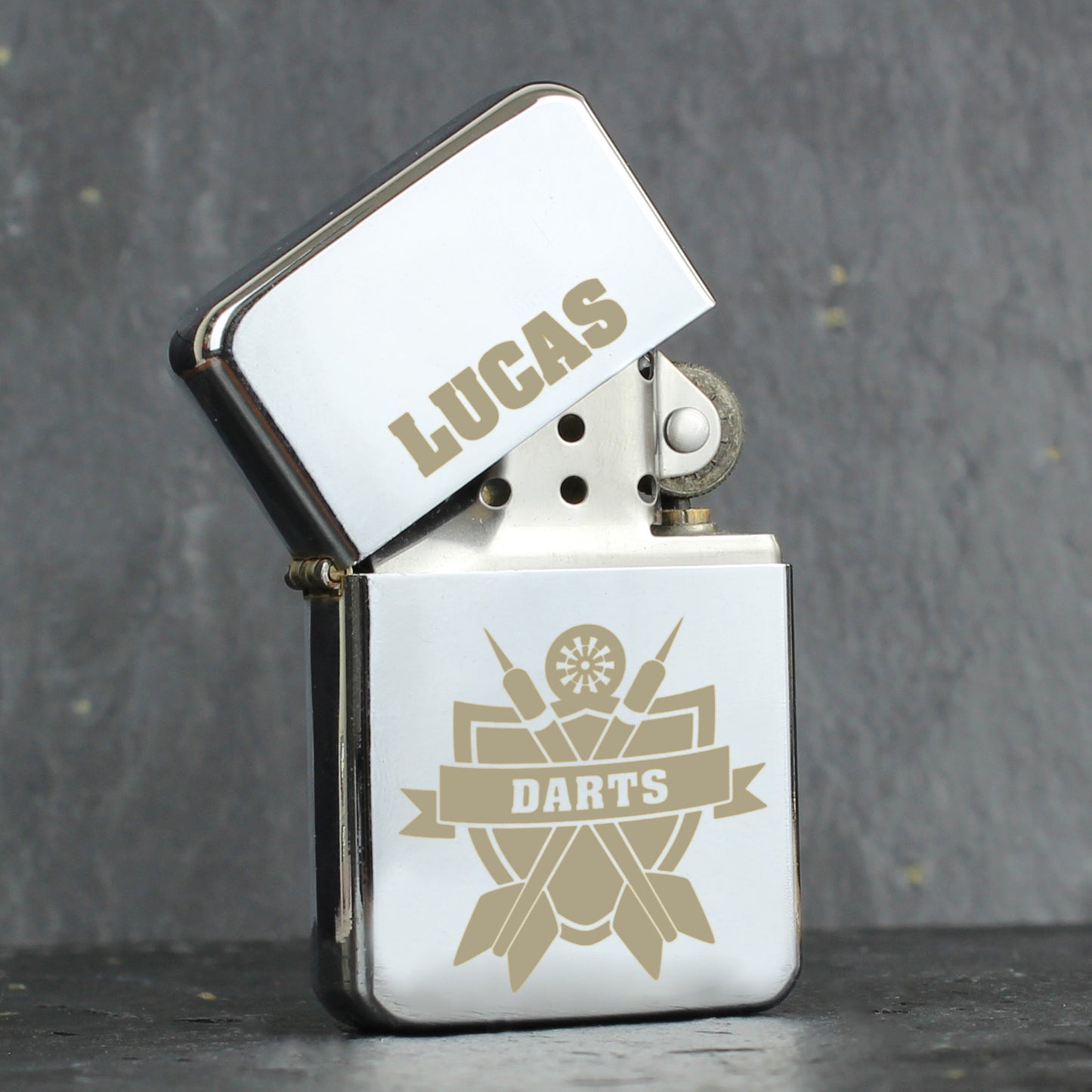Personalised Darts Lighter from Heartfelt Gifts