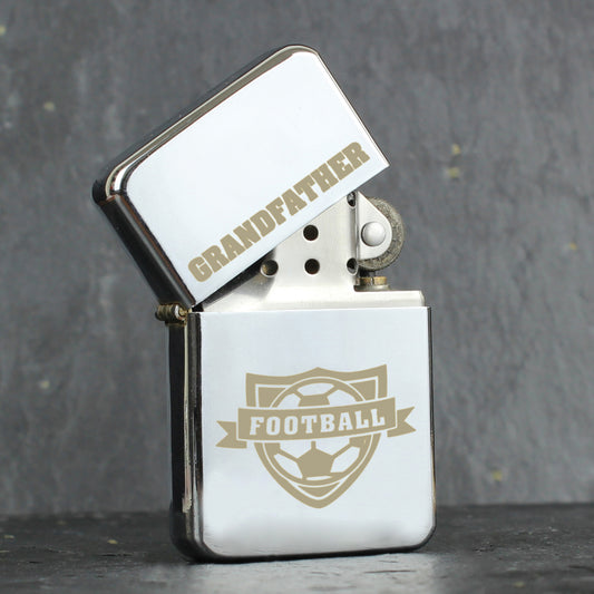 Personalised Football Lighter from Heartfelt Gifts