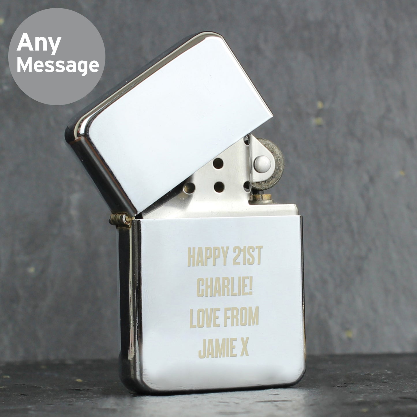 Personalised Bold Font Lighter - image 4