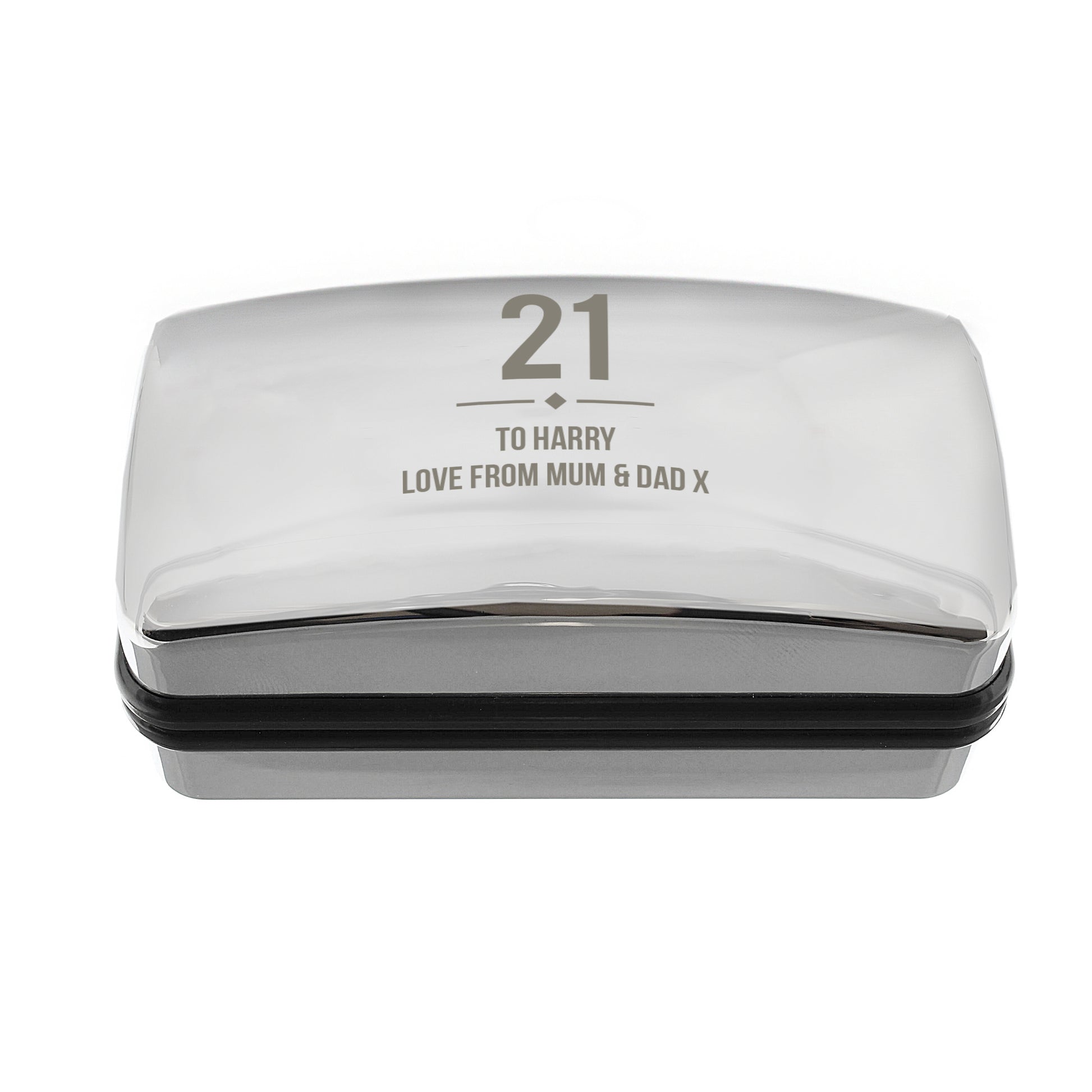 Personalised Birthday Big Age Cufflink Box - image 2