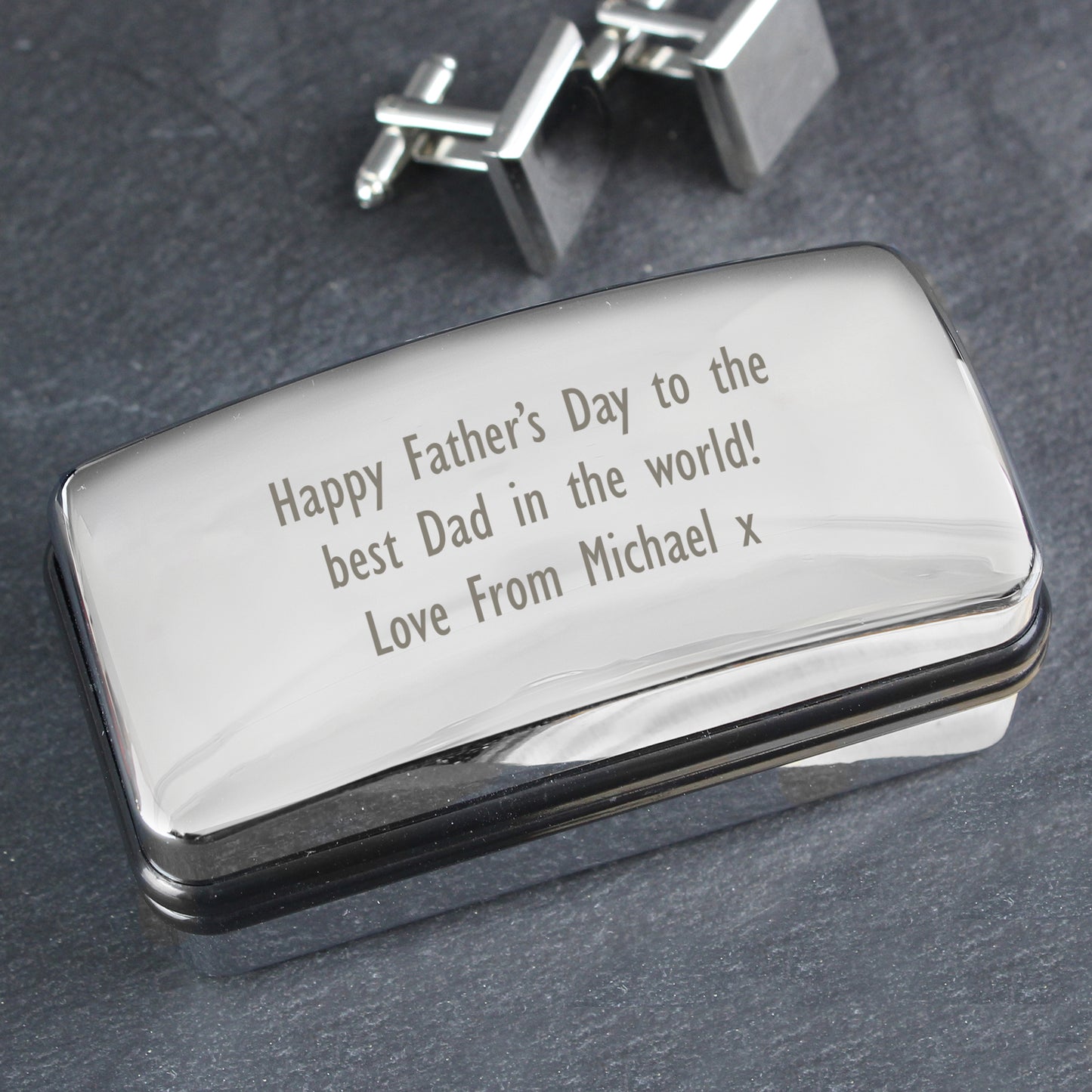 Personalised Cufflink Box - image 5