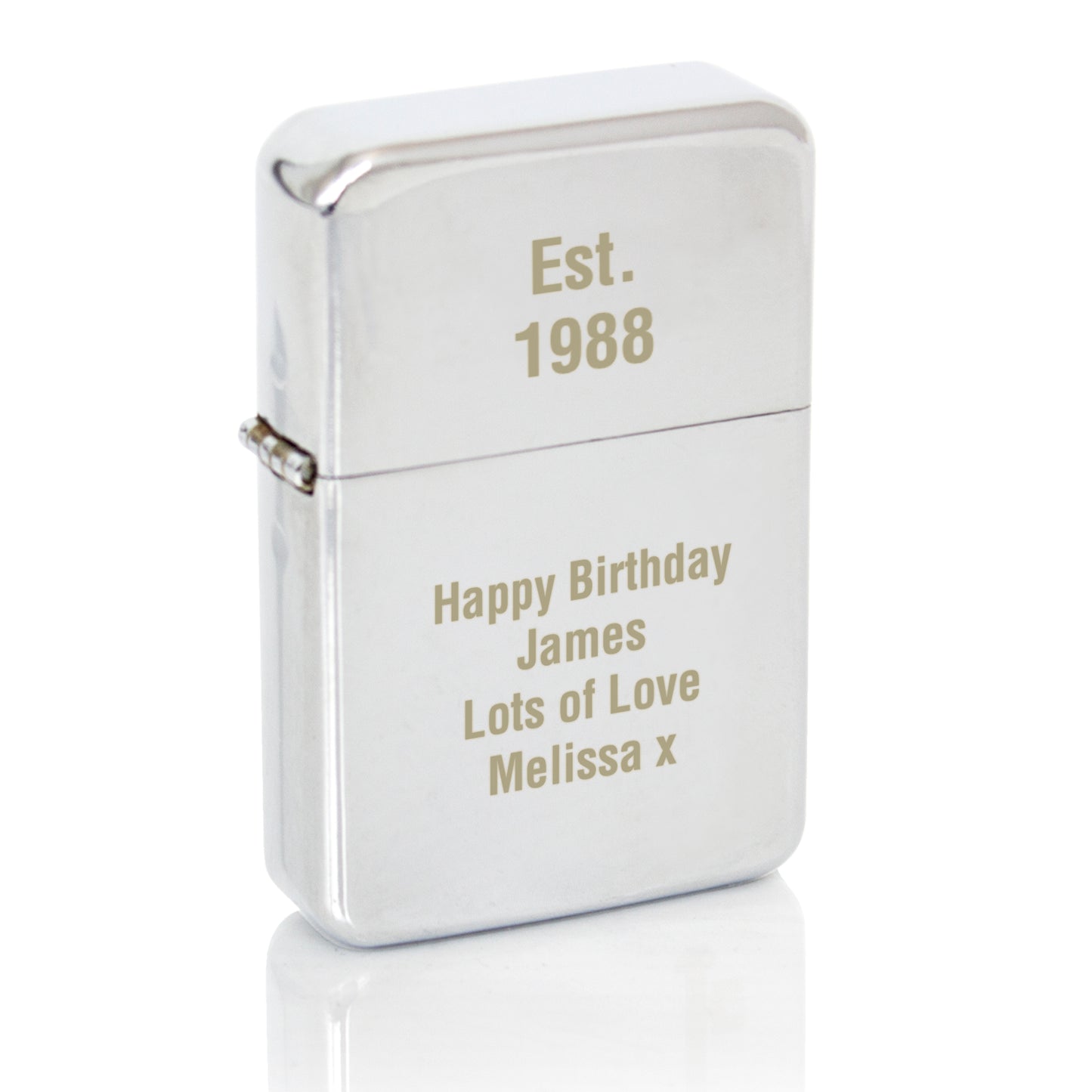 Personalised Silver Lighter - image 2