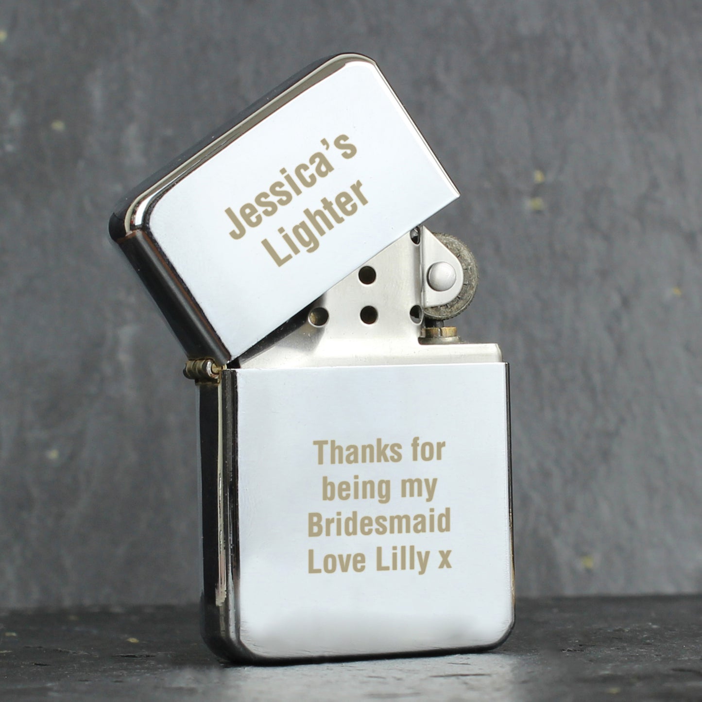 Personalised Silver Lighter - image 3
