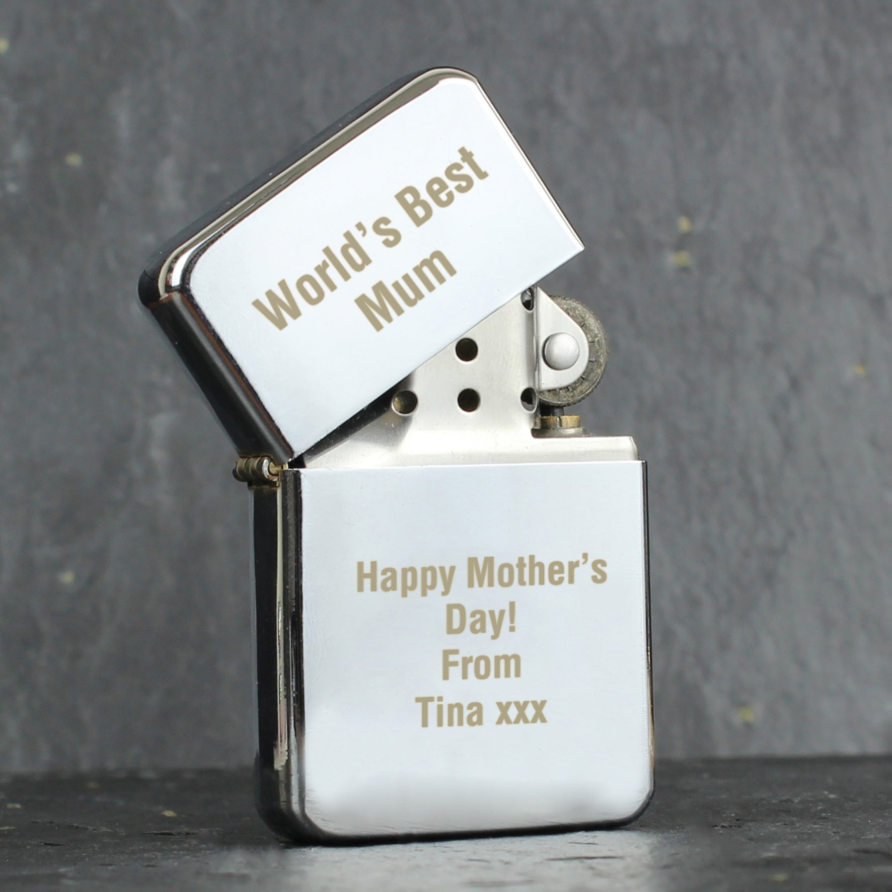 Personalised Silver Lighter - image 4