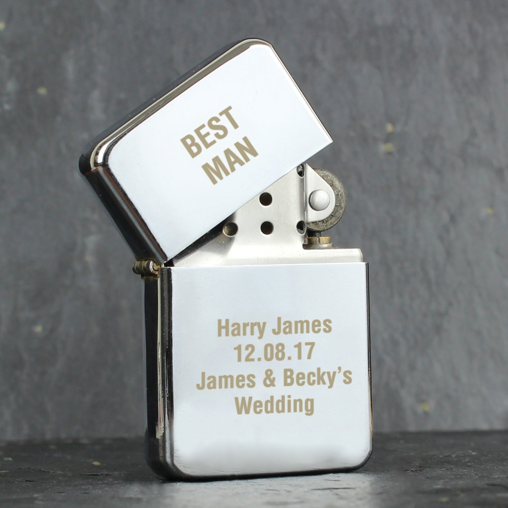 Personalised Silver Lighter - image 6