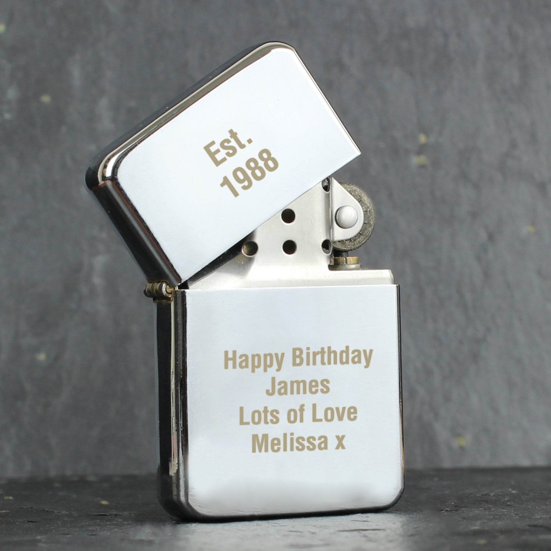 Personalised Silver Lighter - image 8