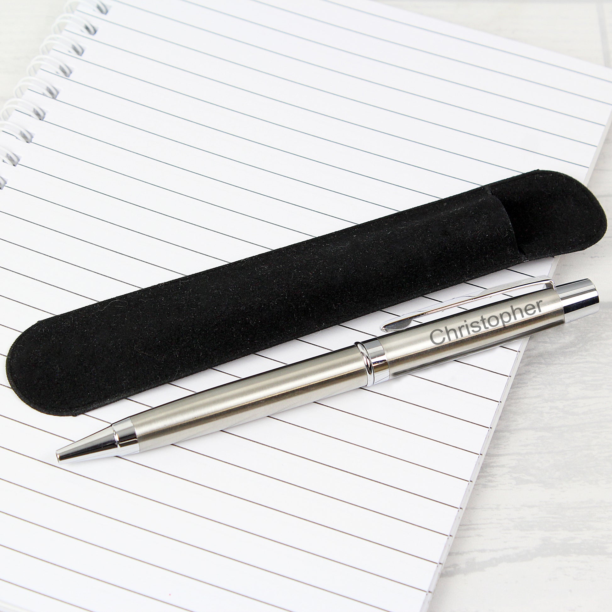 Personalised Classic Pen and Pouch Set from Heartfelt Gifts