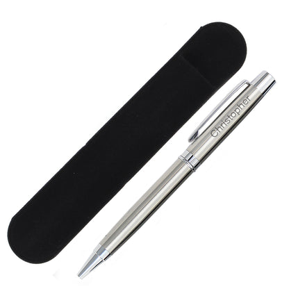 Personalised Classic Pen and Pouch Set - image 2