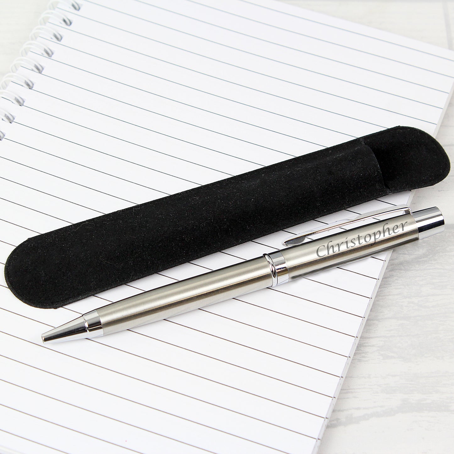 Personalised Scripted Pen and Pouch Set from Heartfelt Gifts