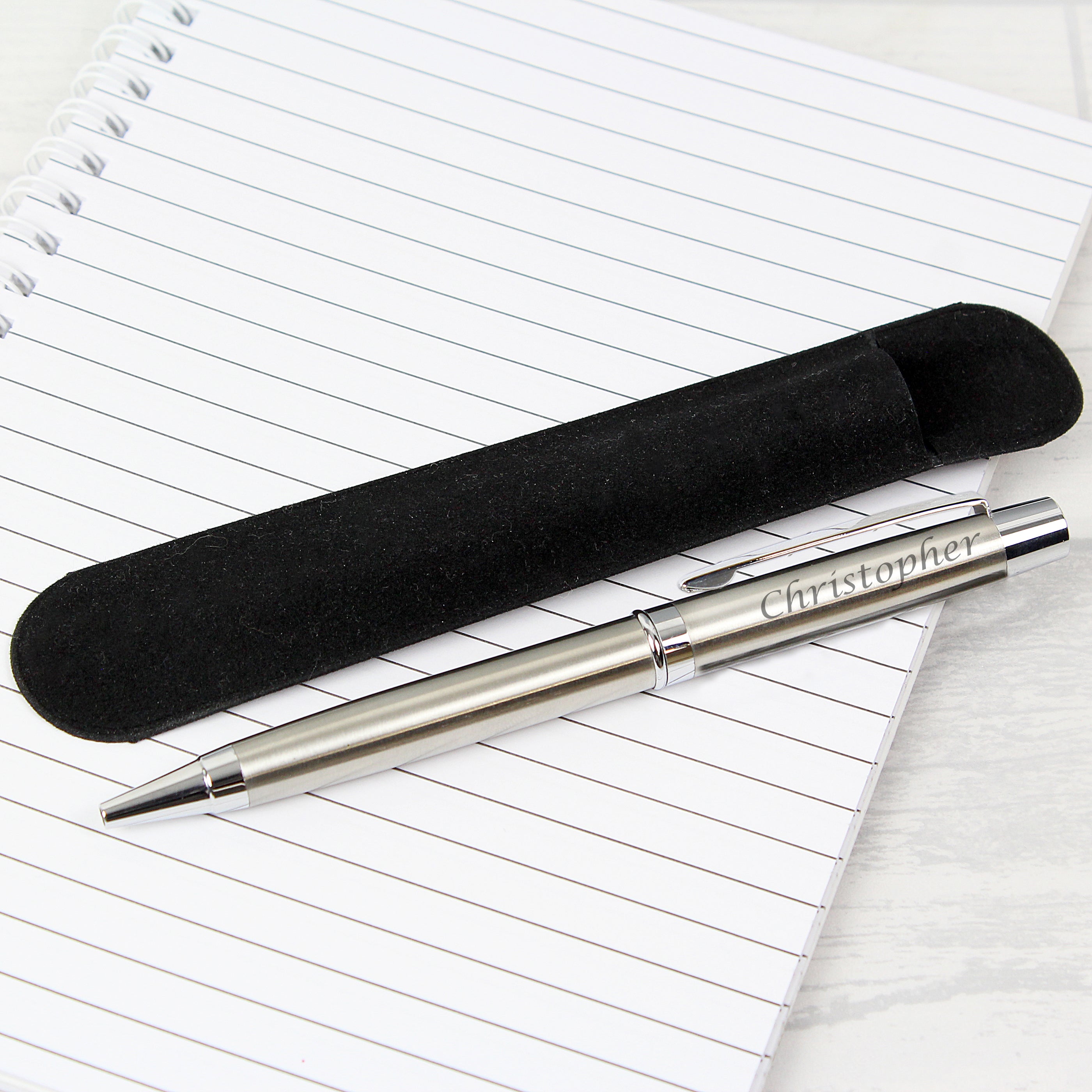 Personalised Scripted Pen and Pouch Set from Heartfelt Gifts