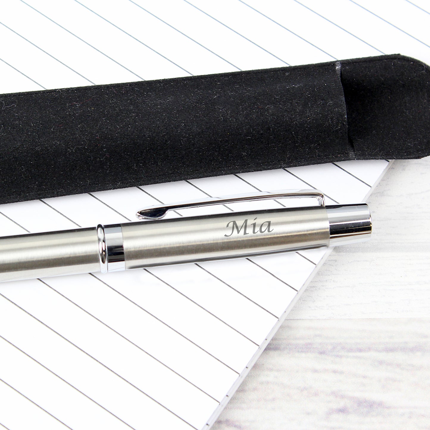 Personalised Scripted Pen and Pouch Set - image 3
