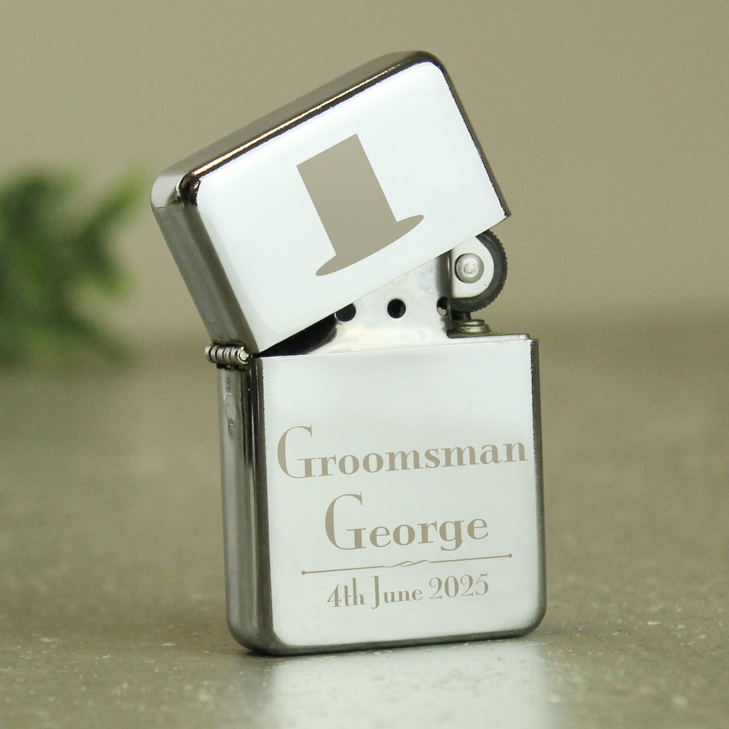 Personalised Groomsman Lighter from Heartfelt Gifts