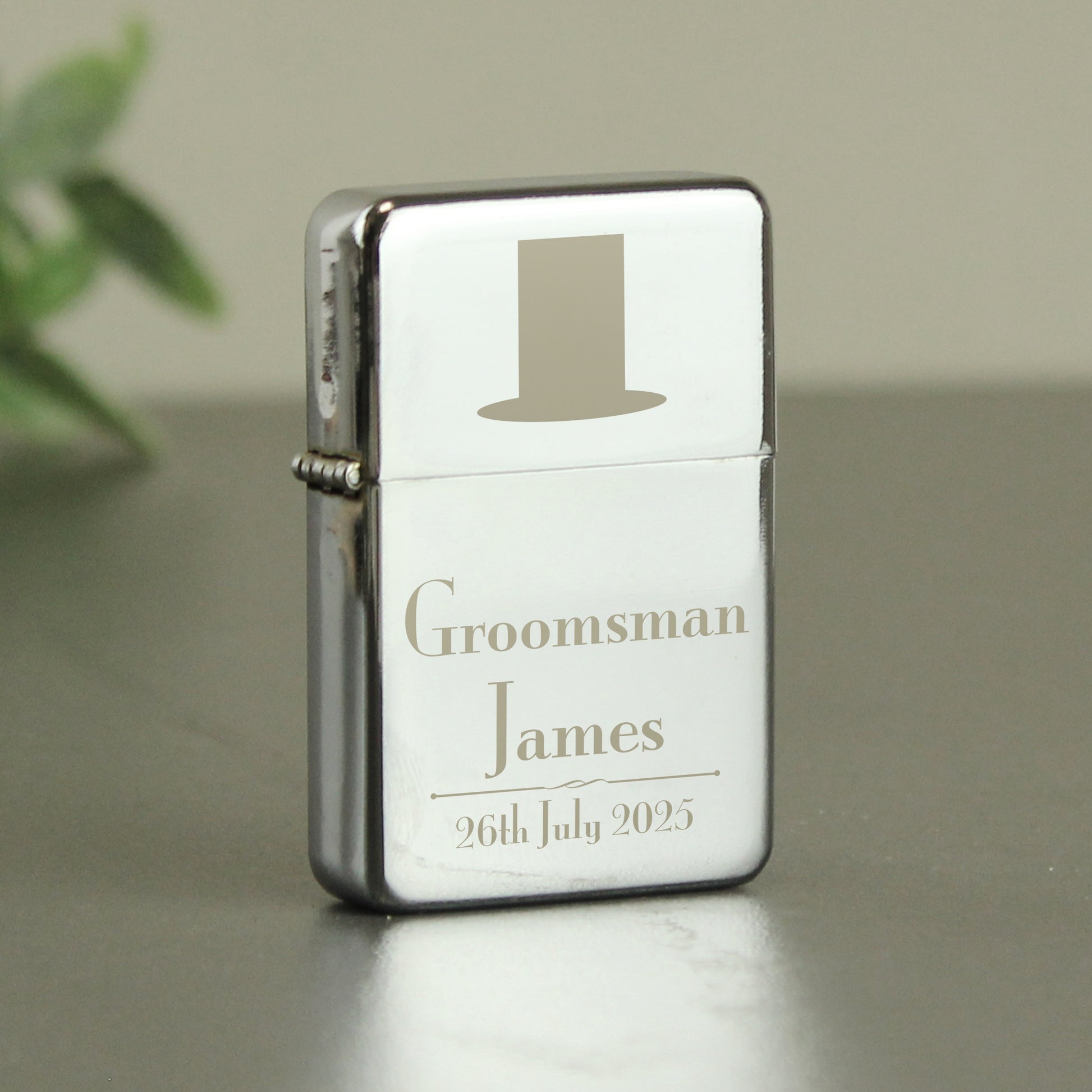 Personalised Groomsman Lighter - image 2