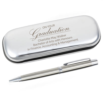 Personalised Graduation Pen and Box Set - image 2