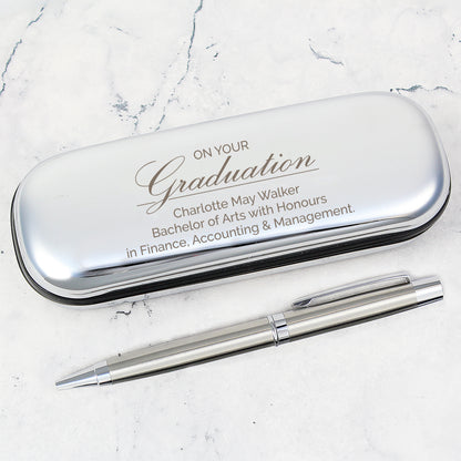 Personalised Graduation Pen and Box Set - image 4