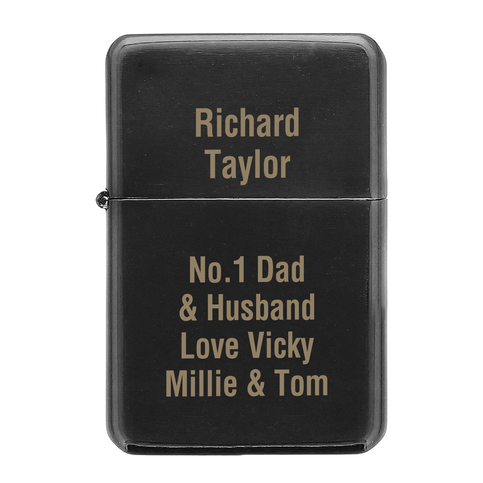 Personalised Black Lighter - image 2