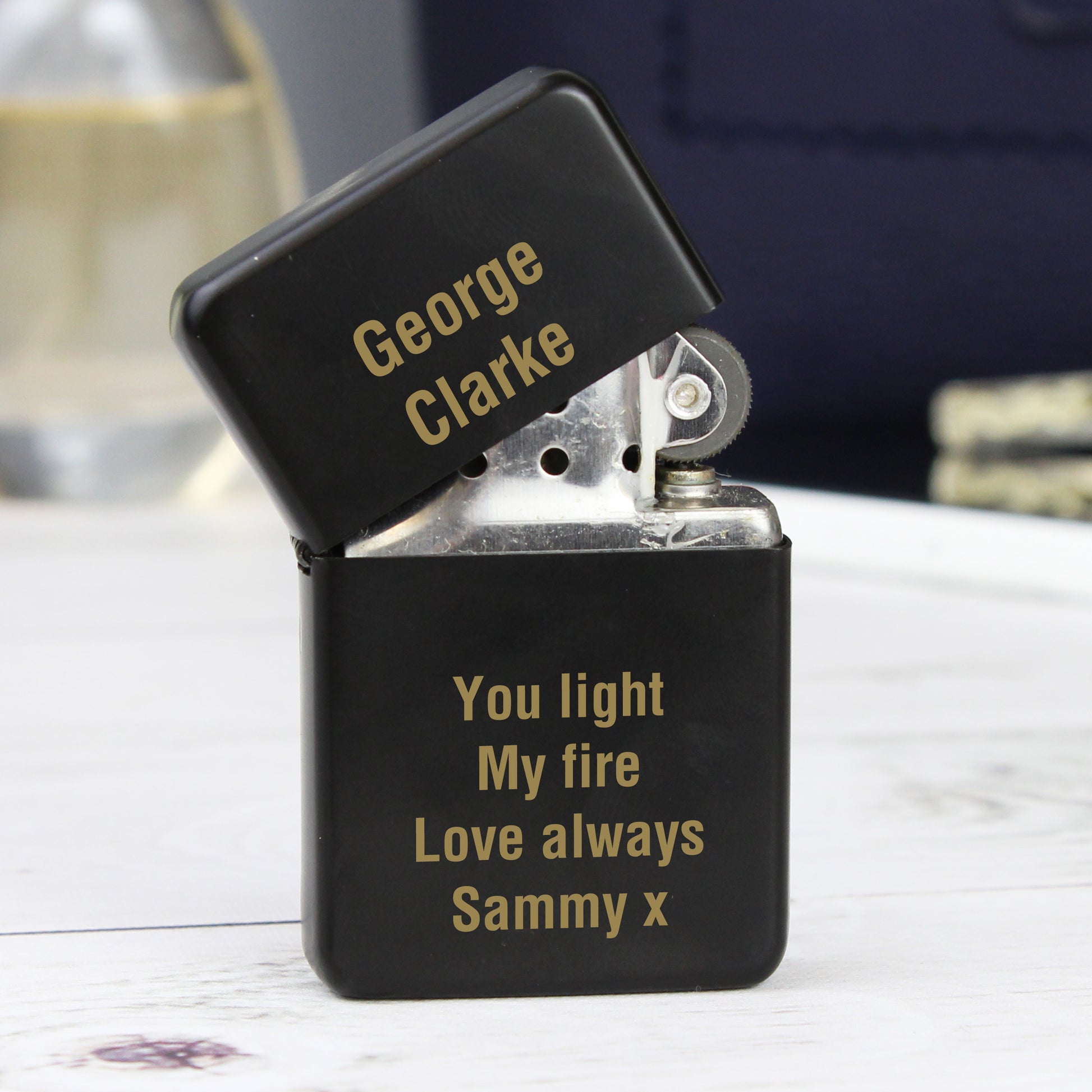 Personalised Black Lighter - image 6