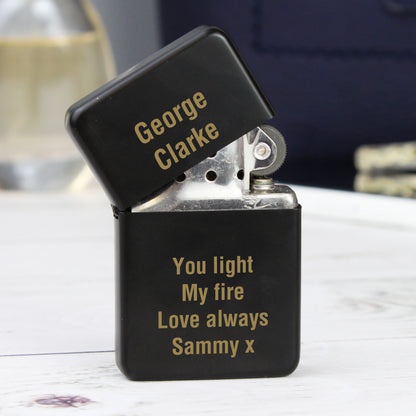Personalised Black Lighter - image 6