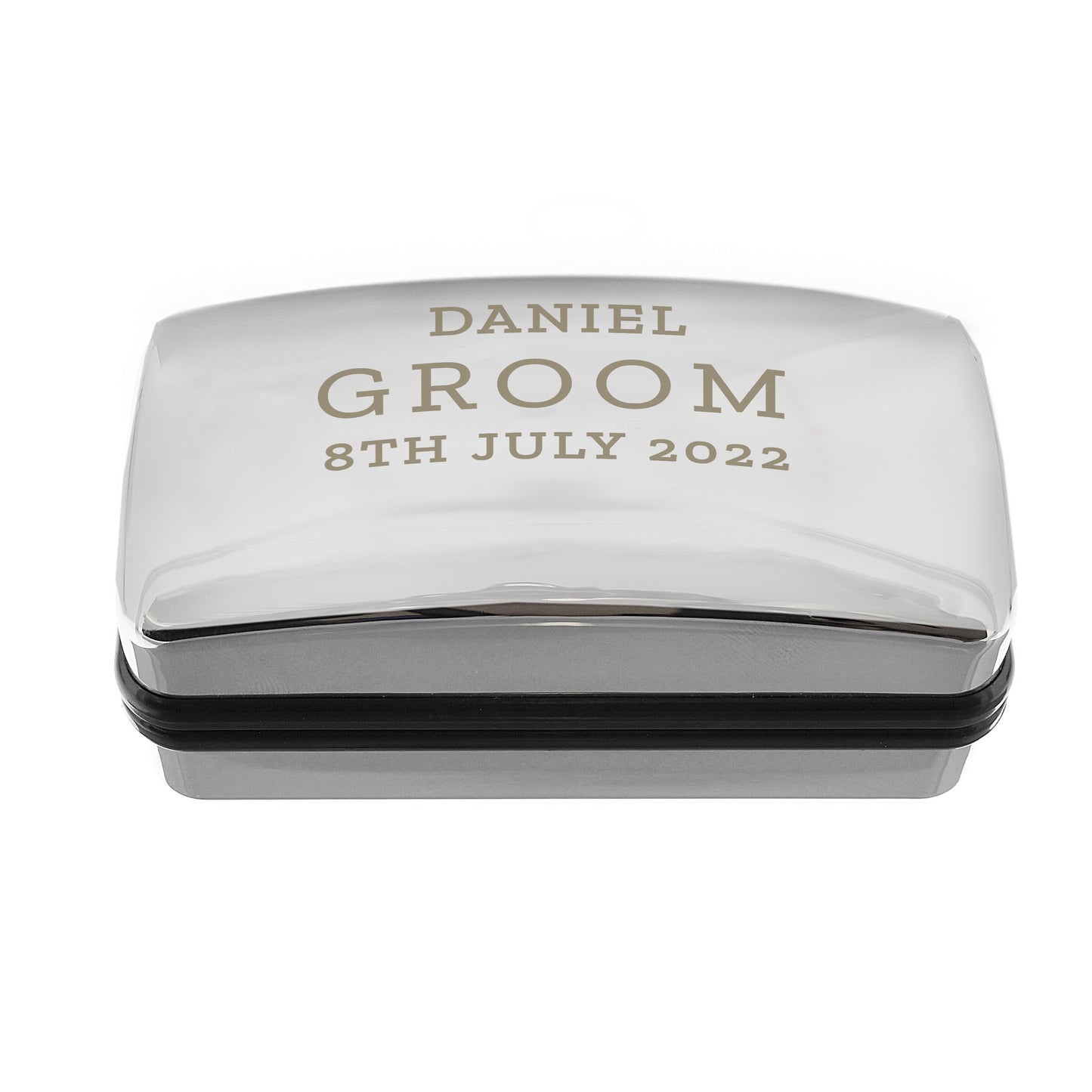 Personalised Wedding Cufflink Box - image 2