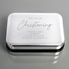 Personalised Christening Necklace Box