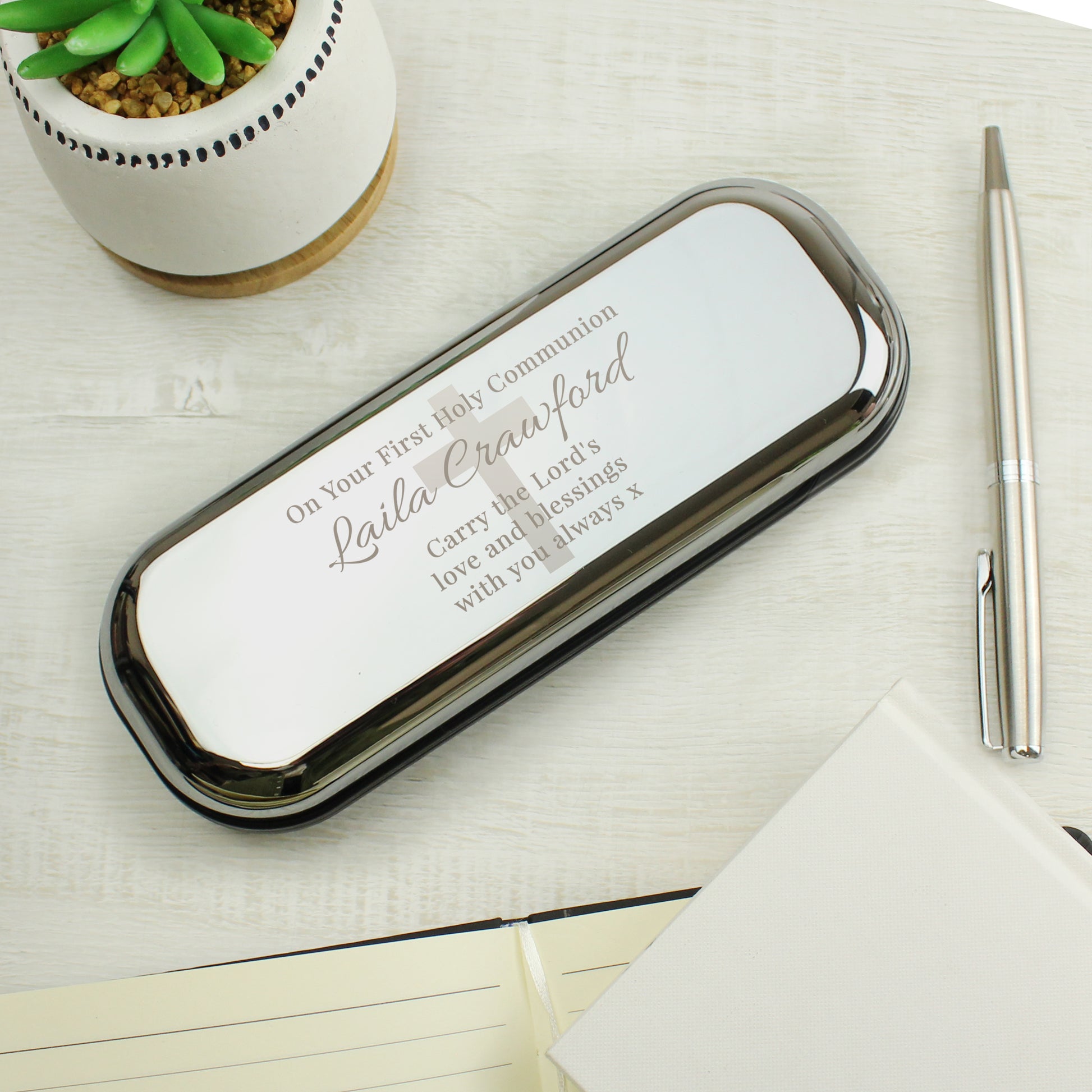 Personalised Religious Pen and Box Set from Heartfelt Gifts