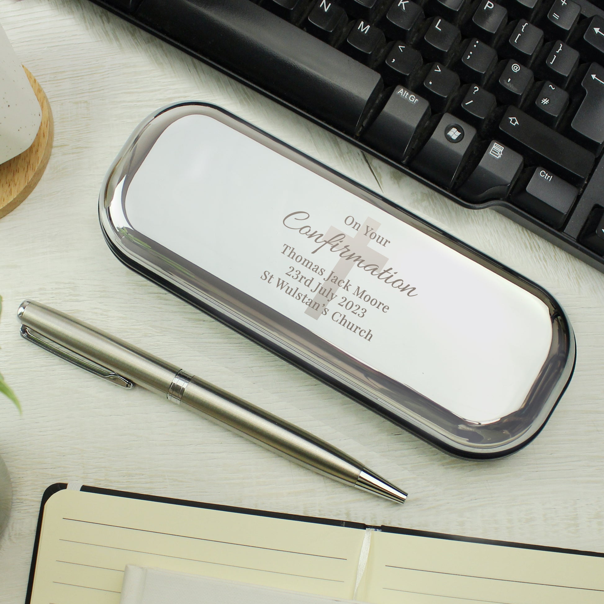 Personalised Religious Pen and Box Set - image 2