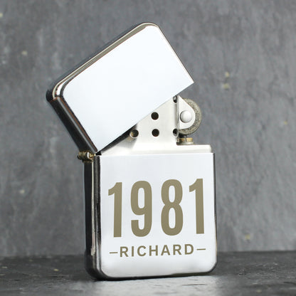 Personalised Date & Name Lighter - image 3