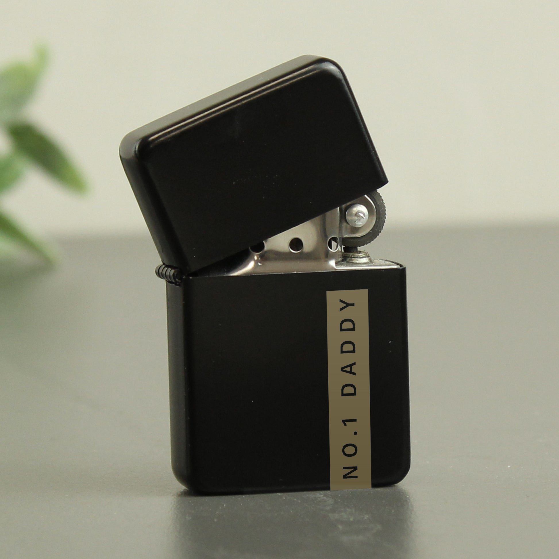 Personalised Name Only Black Lighter - image 2