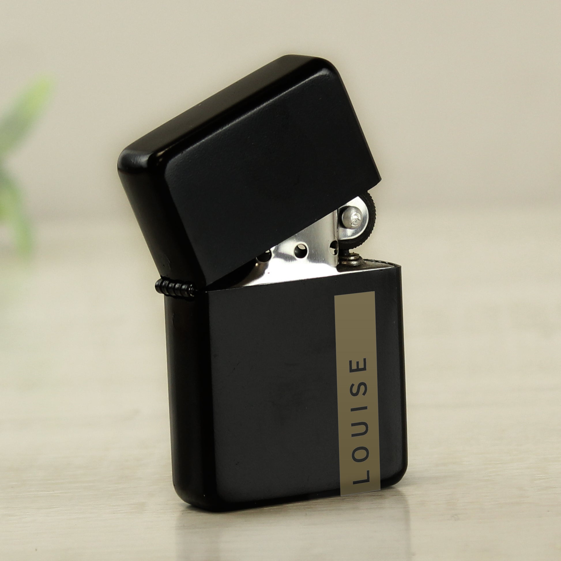 Personalised Name Only Black Lighter - image 7